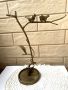 Красиво метално дърво с птици от Англия, поставка за бижута, снимка 1 - Антикварни и старинни предмети - 45674399