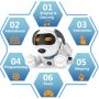 Куче робот, Дистанционно управление, Интерактивно, Бял / Син, снимка 5