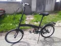 Двойно сгъваем алуминиев велосипед FOLDING 20 цолови капли , снимка 1