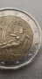 Евро Монета вижда се номинала, снимка 2