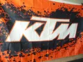 KTM знаме флаг КТМ рекламно кросов мотор оранжвео моткрос пръски, снимка 2