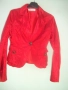 Сатенено червено сако на MAX MARA ръст S, снимка 1