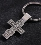 Чисто нов масивен православен кръст с верижка – „Спаси и Сохрани“, снимка 3