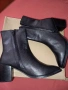 Нови елегантни боти на ток от естествена кожа, снимка 3