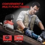 Нова LED гаражна работна лампа за Milwaukee M18 18V с 2 USB без батерия, снимка 3