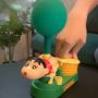 Забавна детска игра със зарчета и количка за надуване на балони 6 / Сложете балон на поставката за н, снимка 2