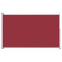 vidaXL Прибираща се дворна странична тента, 200x300 см, червена*SKU:313416, снимка 1 - Градински мебели, декорация  - 45988930