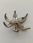Сребърна брошка, снимка 3