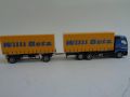 HERPA H0 1/87 MERCEDES ACTROS WILLI BETZ КАМИОН МОДЕЛ ТИР, снимка 7