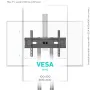 Стойка за подова телевизия Onkron 32¨-65¨ до 45,5 кг Vesa Max 600x400 мм, черна, снимка 3