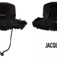 Черна шапка  Jacquemus -GG605ä, снимка 1 - Шапки - 45480552