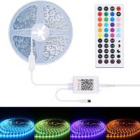 Bluetooth LED лента 2X10M 60 LED/M 5050 RGB, с дистанционно и 24V захранване, снимка 6 - Лед осветление - 45745446