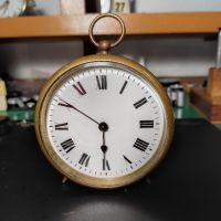 Стар Френски Механичен Часовник Japy Freres, снимка 1 - Антикварни и старинни предмети - 45210267