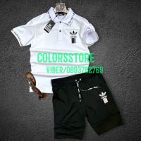 Летен мъжки комплект Adidas кодVL234, снимка 1 - Спортни дрехи, екипи - 32353853
