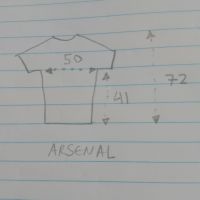 Тениска на Arsenal (L), снимка 3 - Тениски - 45468810