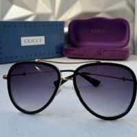 -45 % Gucci разпродажба дамски слънчеви очила авиатор ликвидация, снимка 3 - Слънчеви и диоптрични очила - 45200258