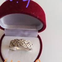 Няколко варианта сребърни дамски пръстени, снимка 4 - Пръстени - 44950937