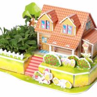3D макет голям размер с растяща жива градина /  My Zilipoo - Stylish Villa 3Д макети, снимка 10 - Декорация за дома - 45467380