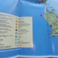 Туристическа карта "Халкидики", снимка 5 - Енциклопедии, справочници - 45240150
