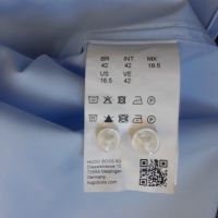 Hugo Boss slim fit organic cotton,размерът е  L ...42/16 1/2. , снимка 11 - Ризи - 43970975