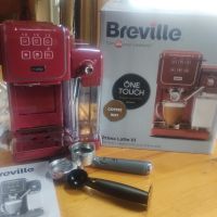 Breville Prima Latte III - Напълно автоматична еспресо машина с пенообразувател за мляко , снимка 3 - Кафемашини - 45571292