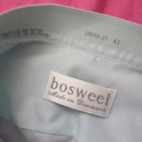 Мъжка риза за папионка Bosweel, размер 43, XL, снимка 2 - Ризи - 45114989