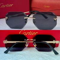 Cartier 2024 дамски слънчеви очила Осмоъгълни 4 цвята, снимка 4 - Слънчеви и диоптрични очила - 45248097