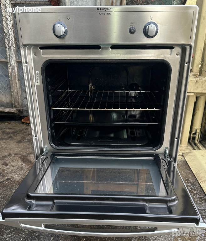 Hotpoint Ariston FI16-G-03 Фурна за вграждане комбинирана газ и ток с вентилатор, снимка 1
