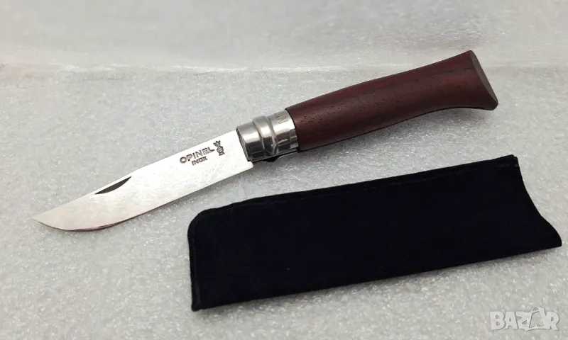 НОВ! Туристически сгъваем Нож Opinel Luxe Padouk №8, снимка 1