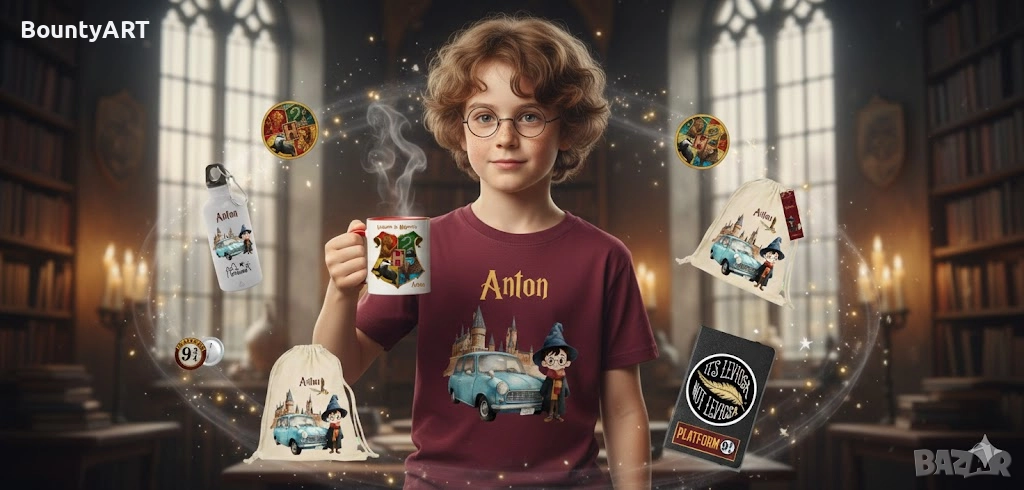 Детски подаръчен комплект Хари Потър, снимка 1