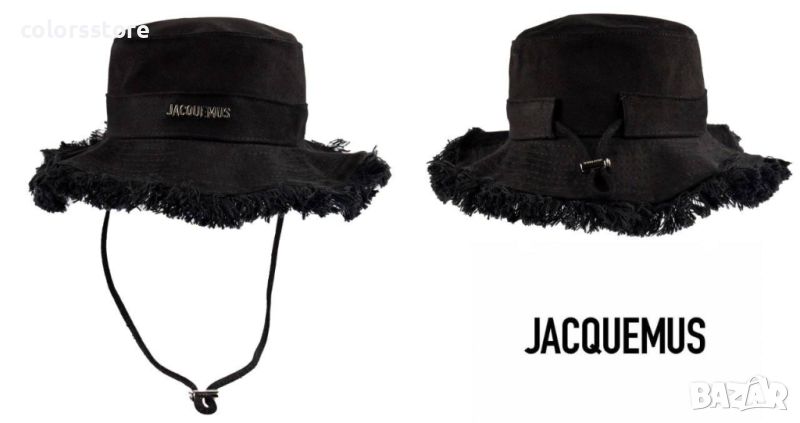 Черна шапка  Jacquemus -GG605ä, снимка 1