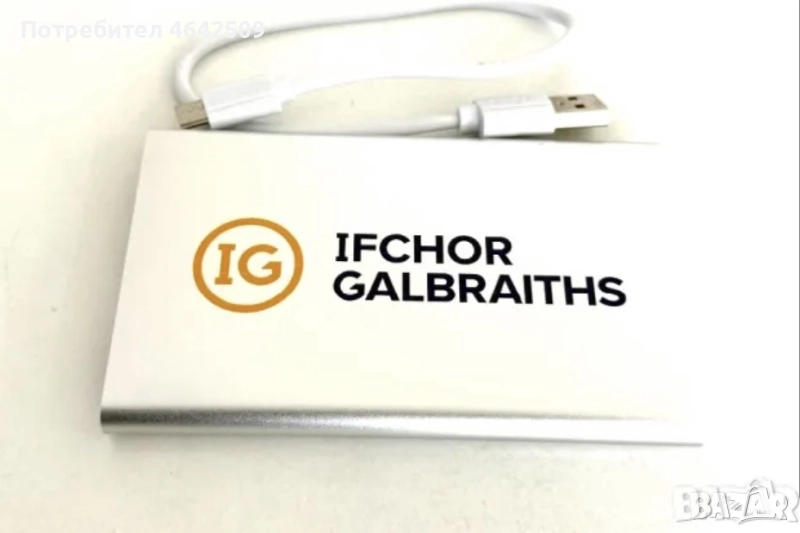 Външна Батерия Power Bank Безжично Зарядно 4000mAh , снимка 1