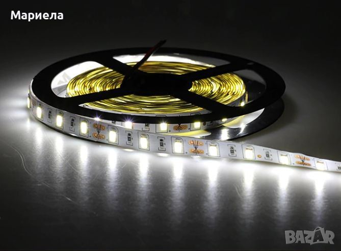 LED ЛЕНТА 14.4W 60/5м. 6500K/4000K/3000K, снимка 1