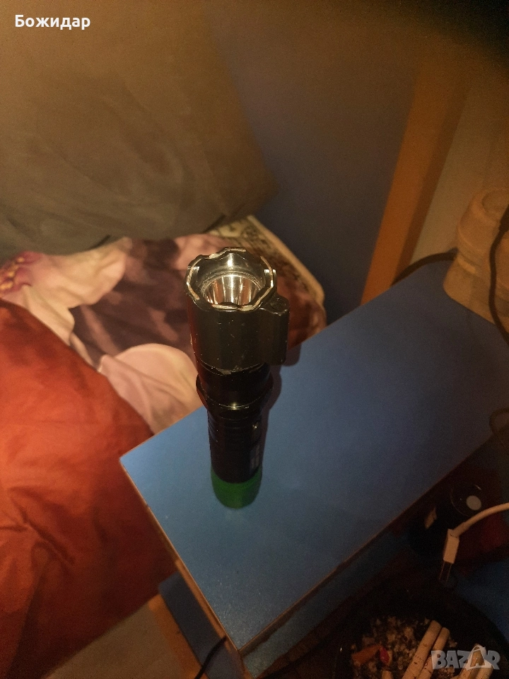 Фенер с лазер и електро шок., снимка 1