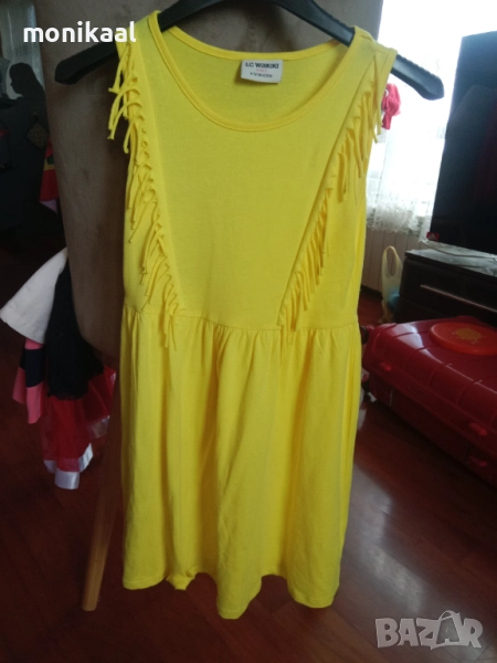 Жълта нова рокля, снимка 1