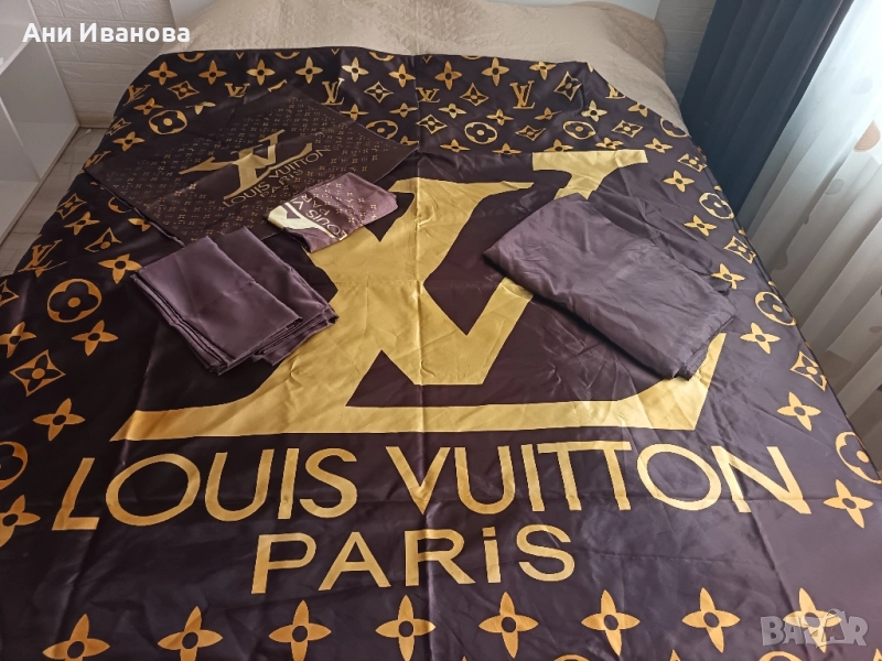 продавам спален комплект сатен., снимка 1