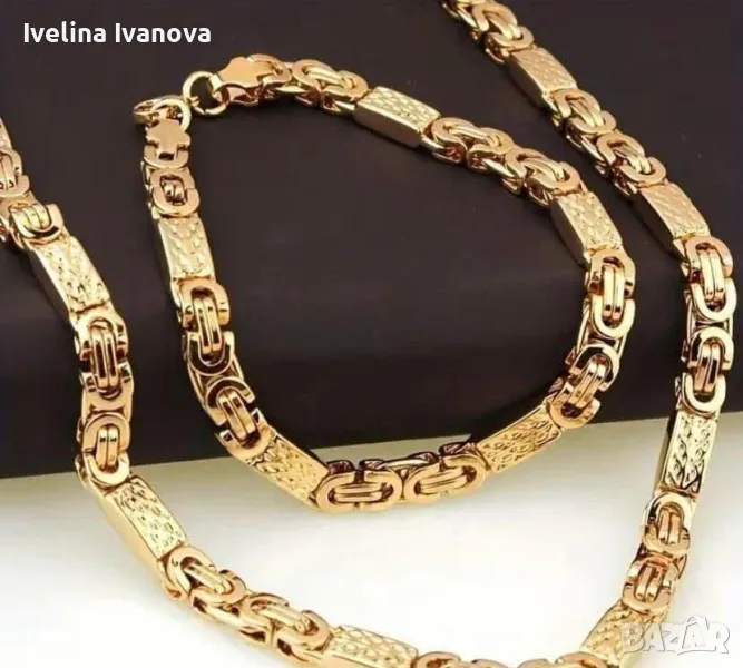 Мъжки бижутериен комплект , снимка 1