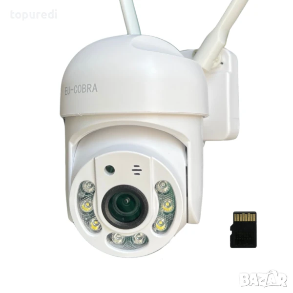КУПОЛНА КАМЕРА COBRA С КАРТА ПАМЕТ, снимка 1