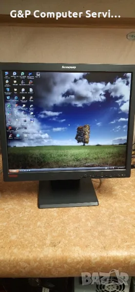 Продавам: 17' LCD Monitor Lenovo ThinkVision L171 перфектно работещ ..., снимка 1