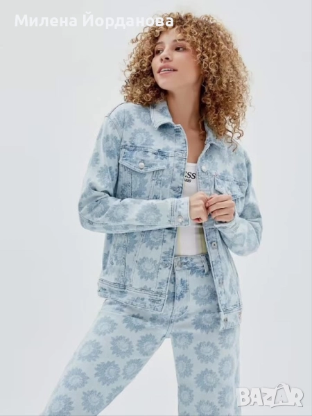 Дънково яке Guess , снимка 1