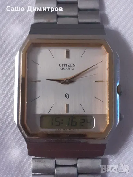 citizen electronic kvarc original Japan retro, снимка 1