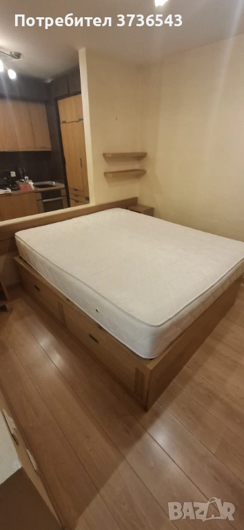 Заглавие: Матрак TED 160×200 – 25 см, двулицев хибрид, снимка 1