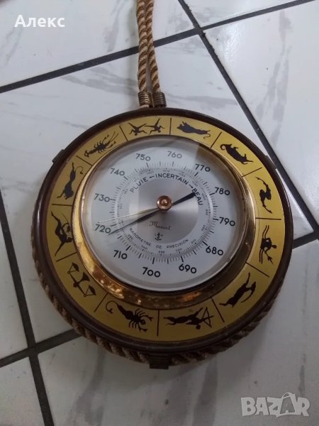 Стар френски барометър., снимка 1