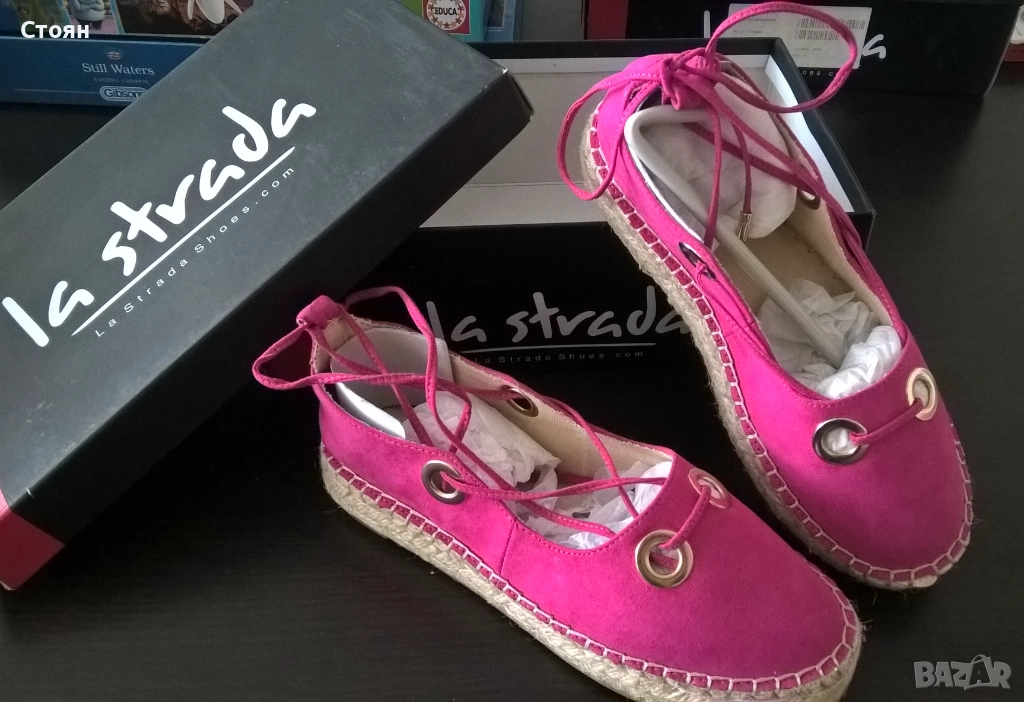 Дамски еспадрили La Strada, снимка 1