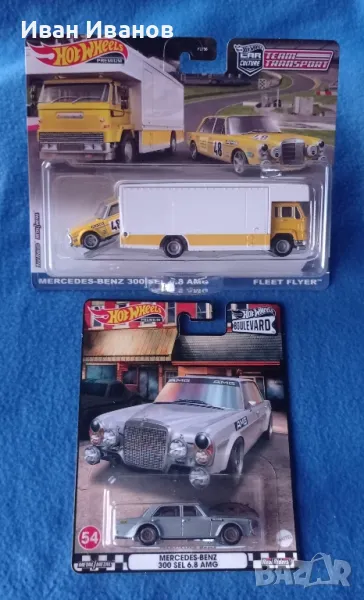   hot wheels mercedes benz , снимка 1