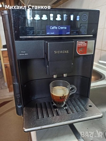 Кафе автомат Сименс EQ6 серия 400 , снимка 1