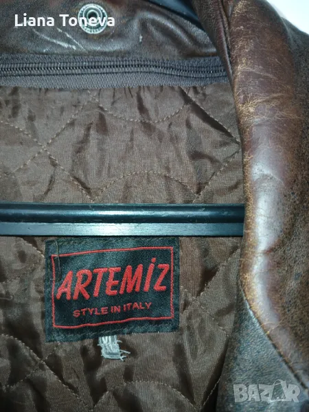 Мъжко кожено яке , снимка 1