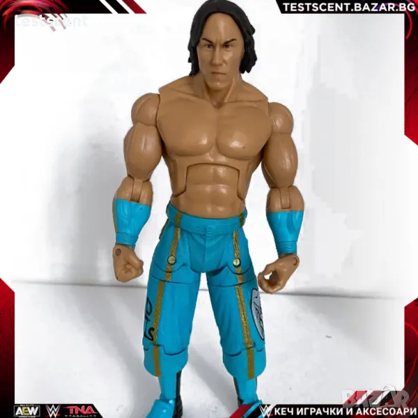 Екшън фигура WWE Paul London Deluxe Aggression Пол Лондон Делюкс играчка, снимка 1