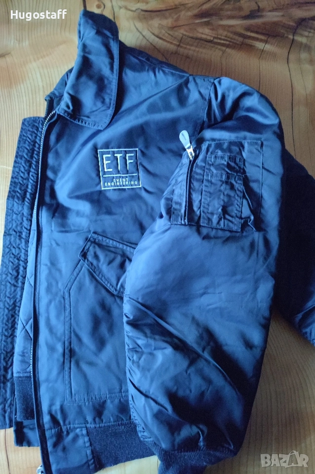 Оригинален пилотски бомбър Army industries CWU Delta cold weather яке от САЩ, размер ХЛ, снимка 1