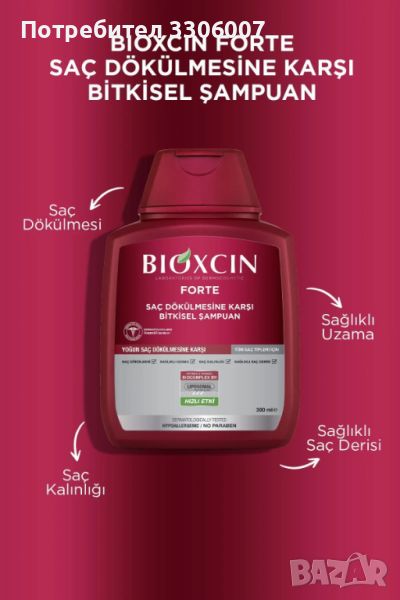 Шампоан BIОXCIN FORTE , снимка 1